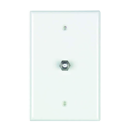 Coax Wall Plate - Standard Size & Mid-Size