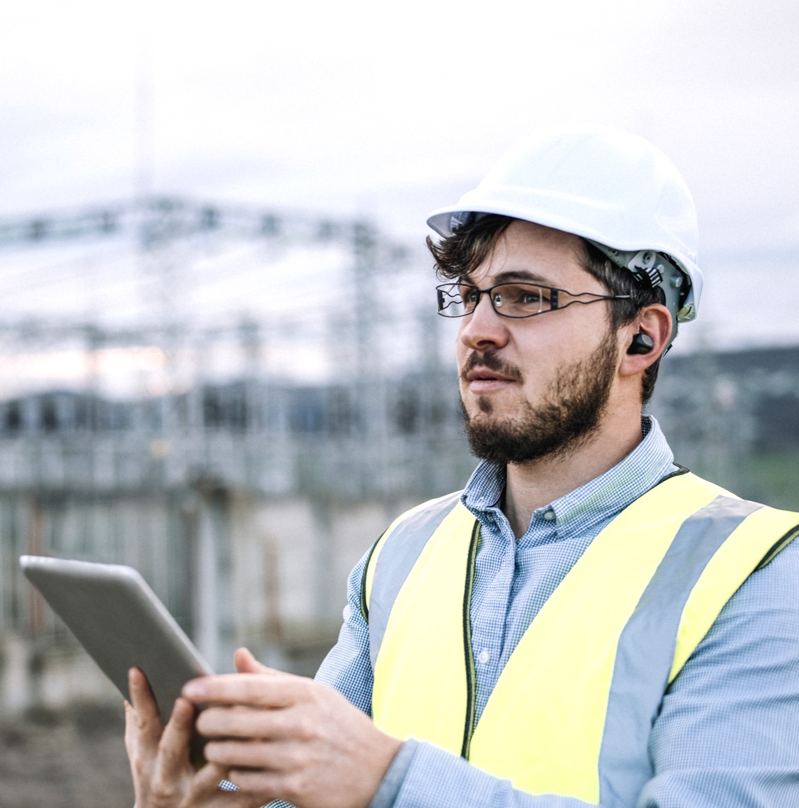 Man working