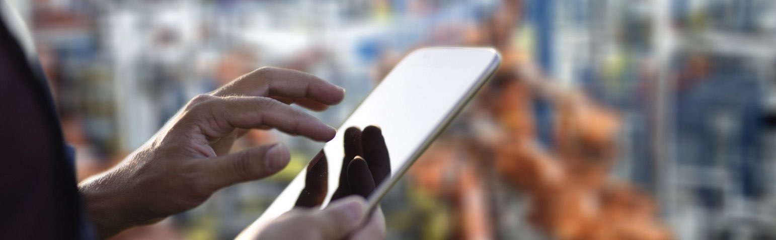 A person checking notification to get a head of downtime