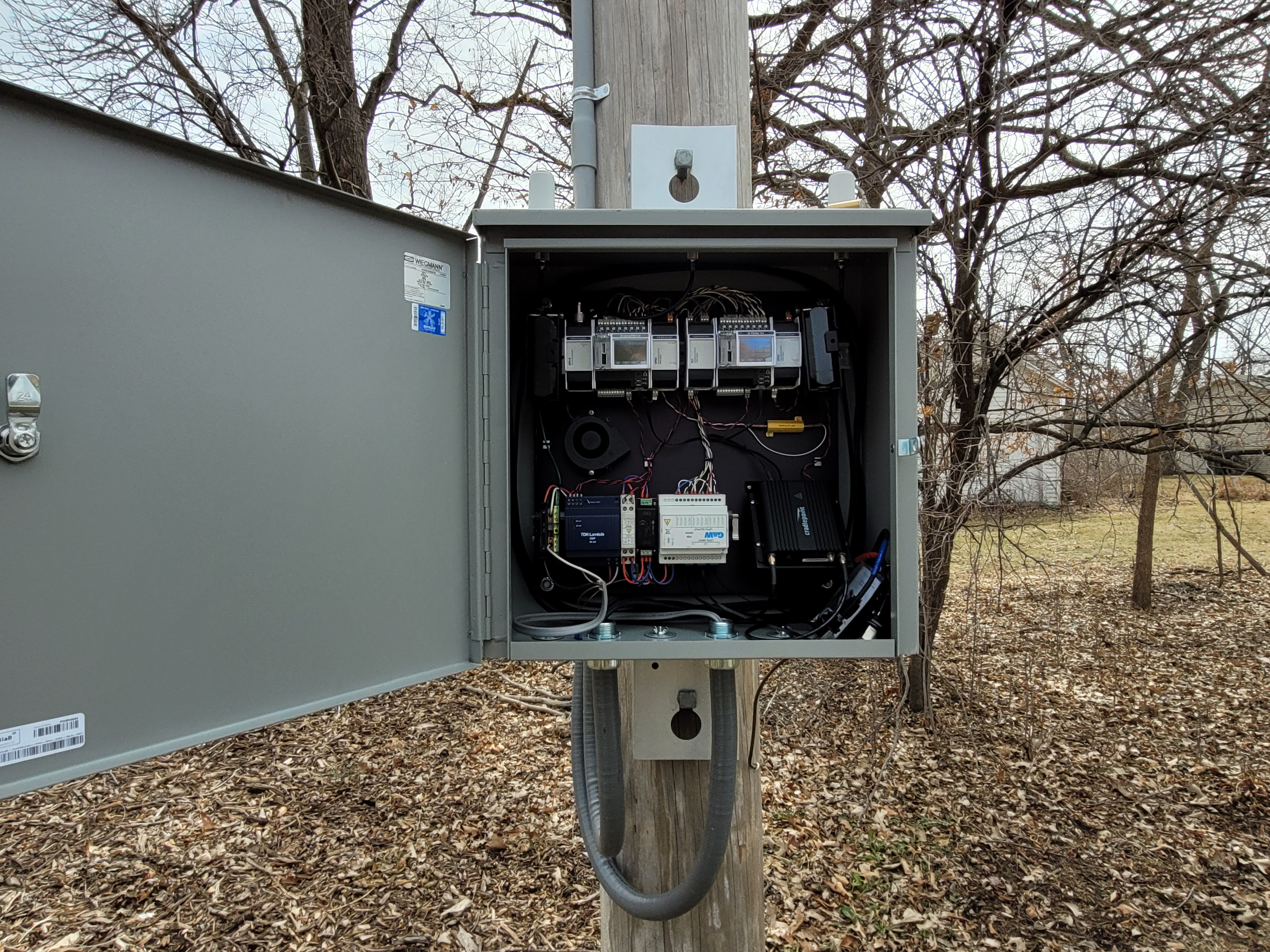 power measurement solutions PQube in use