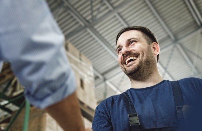 Powerside's friendly employees focusing on customers