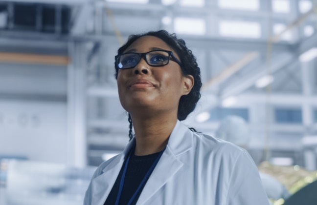 Powerside employee with company vision