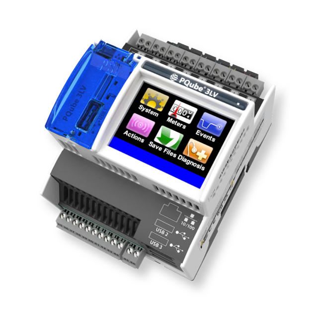 PQube 3LV Distribution Grid Monitoring
